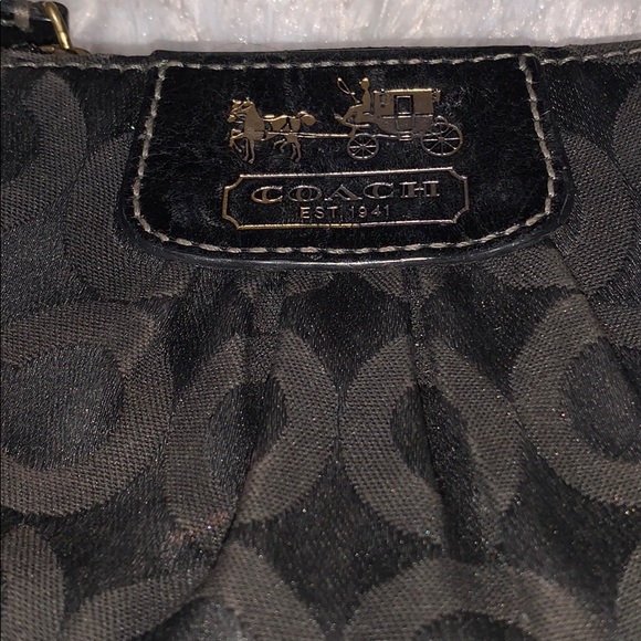 Black coach coin purse - Picture 2 of 6